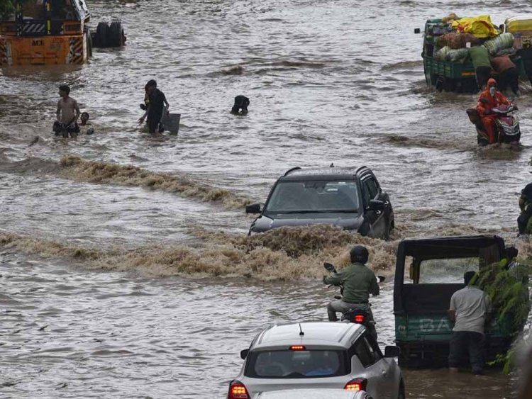 राजस्थान में भारी बारिश का कहर, नागौर में तीसरी बार बंद हुआ नेशनल हाईवे