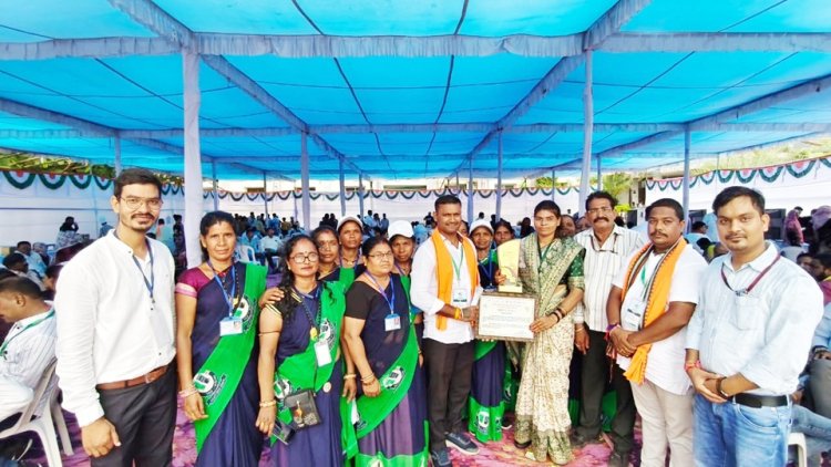नवापारा नपा को मिला स्वच्छता के लिए उत्कृष्ट सम्मान
