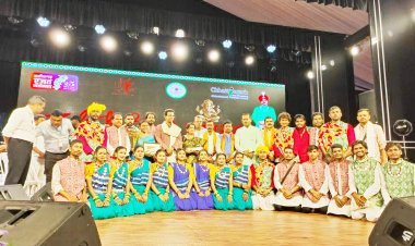 संगीत विवि के विद्यार्थियों ने दी लोक नृत्यों की प्रस्तुति