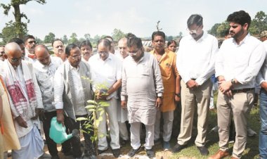 कृषि मंत्री ने पौधरोपण कर पर्यावरण जागरूकता का दिया संदेश
