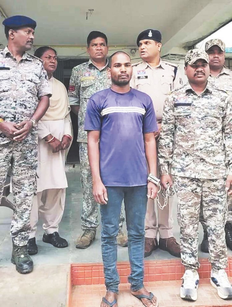 नाबालिग से रेप, आरोपी पुलिस के हत्थे चढ़ा