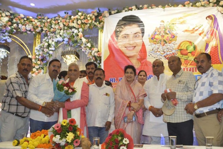 लोक आस्था का महापर्व बना छठ: राज्यमंत्री श्रीमती कृष्णा गौर