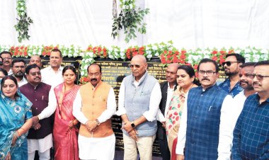 कुरुद में 17 करोड़ के विकास कार्यों का डिप्टी सीएम साव ने किया लोकार्पण-भूमिपूजन