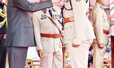 एसएसपी प्रशांत ठाकुर भारतीय पुलिस पदक से सम्मानित