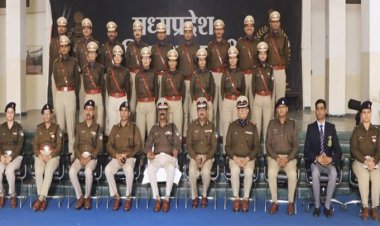 डीजीपी श्री कैलाश मकवाणा के मुख्‍यआतिथ्‍य में उप पुलिस अधीक्षकों का दीक्षांत समारोह आयोजित