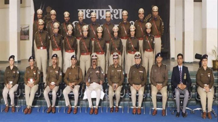 डीजीपी श्री कैलाश मकवाणा के मुख्‍यआतिथ्‍य में उप पुलिस अधीक्षकों का दीक्षांत समारोह आयोजित